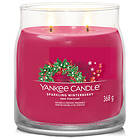 Yankee Candle Bougies Parfumées Sparkling Winterberry Medium