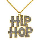 Hip Hop Halsband Guld One size