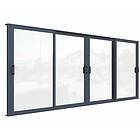 Landskap Skjutdörr Robust Året runt 2+2 Skjutdörrsparti B5247mm x H2000 Grå r 60897836
