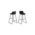 Nordform Bar Stool Tiam 2-pack 76 cm