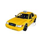 Greenlight 1999 Ford Crown Victoria Philly Taxi Creed 2015 Movie 1:24 Scale Diecast Model Car Yellow