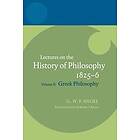 Hegel: Lectures on the History of Philosophy 1825-6