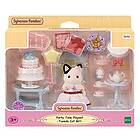 Sylvanian Families 5646 Birthday Party Set with Figurine