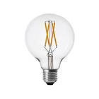 PRhome Shine LED Filament Globe Clear 95mm 10 14