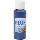 Creativ Company Hobbyfärg Plus Color 60ml/1 Flaska hobbyfärg, marinblå, ml/ 1 fl