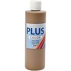 Creativ Company Hobbyfärg Plus Color 250ml/1 Flaska hobbyfärg, ljusbrun, ml/ 1 flaska 39403