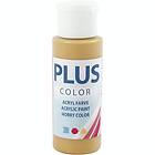 Creativ Company Hobbyfärg Plus Color 60ml/1 Flaska hobbyfärg, guld, ml/ 1 flaska 39652