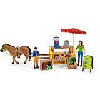 Schleich Farm World Sunny Day Mobile Farm Stand Play Set 42528