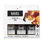 Liquitex Acrylic Ink Transparents 3-set 30ml