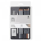 Winsor & Newton Studio Collection Kolpennor 10 delar