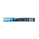 Light Blue Uni Chalk Marker PWE-5M