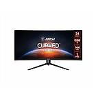 MSI Optix MAG342CQRDE 34" Ultrawide Buet Gaming WQHD VA 144Hz