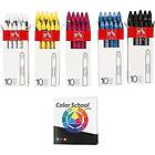 Creativ Company Akvarellfärgkrita Neocolor II 5x10 st/1 Förp akvarellkritor, L: 10 cm, st./ 1 förp. 34049