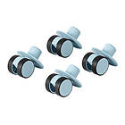 Modu 4x Swirly Wheels 4-pack Sky Blue One Size Aktivitetsleksaker