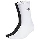 Adidas Original Semi-sheer Ruffle Crew Socks 2 Pairs (Men's)