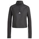 Adidas Hyperglam Cut 3-stripes 1/4-zip Tee (Herr)