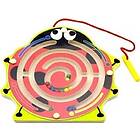 Viga Toys Wooden magnetic game labyrinth Ladybug