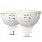 Philips Hue White Ambiance 4,7W GU5.3 (MR16) 2-pack