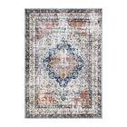 KM Carpets Flatvävd Tarfaya Medallion Multi 80*150 40109
