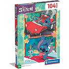 Clementoni Disney Stitch Super Pussel 104 Bitar