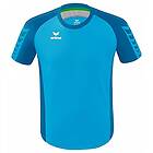 Erima Six Wings Jersey Short Sleeve T-shirt Blå XL Man