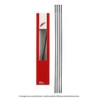 Fulcrum Red Zone 3 Rear Spokes 4 Units Durchsichtig 305 mm