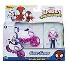 Marvel Spidey and His Amazing Friends Ghost-Spider, Vehicle & Figure Set