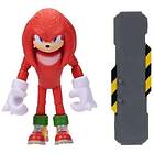 Sonic 2 Figur med Tillbehör Knuckles, 10 cm
