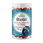 Swanson Biotin Gummies Blueberry 60st