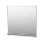 DuoBad Spegel Sekel med LED-belysning 104 Top & Downlights Vit 12203