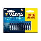 Varta Longlife AAA 20-pack