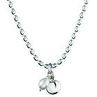 Kalevala Twinflower -halsband 42/45cm (vit) 2265402V