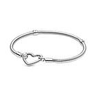 Pandora Moments Heart Closersure -armband (18 cm) 599539C00