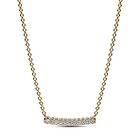 Pandora Timeless Pavé Single-row Bar Collier 45 cm halsband 362635C01