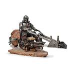 Star Wars On Speederbike Statue Deluxe Art Scale 1/10