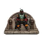 Star Wars Boba Fett on Throne Statue Delux Art Scale 1/10