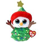 TY Plush Beanie Boos Winter Collection Garland The Snowman (Regular) (37317)