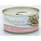 Applaws 24 x Wet Cat Food 156g Tuna & Prawn