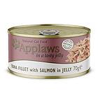 Applaws 12 x Wet Cat Food in Jelly 70g Tuna-salmon