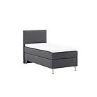 Venture Home Kontinentalsäng Toledo 90 cm Bed 90*200 Matte Silver Dark grey Fabric Lino 12 30103-103