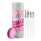 Sephora Glitter Power Brush Set Set med 4 penslar/borstar för ögon