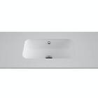 Temal Tvättställ Onni underlimmat handfat 47x28x12 cm E01 Vit 9A2301E01