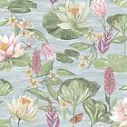 Intrade The Lost Gardens Water Lily Blue 91640