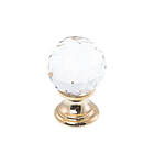 Linfalk Knopp Swarovski kristall/guld 9933-20-300G