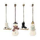 Maileg Winter Wonderland Metal Ornament Set