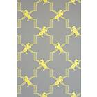 Barneby Gates Horse Trellis Acid on Grey BG0500201
