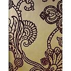 Mulberry Home Marquise Damask Flock Gold/Plum FG057-T49