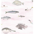 Sian Zeng Fish Wallpaper Pink FISHP