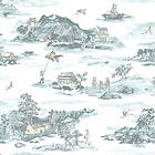 Sian Zeng Mountains Blue Peach MBP01