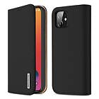Dux Ducis iPhone 12 Mini Wish Series Plånboksfodral Svart